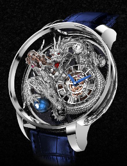 Replica Jacob & Co. Astronomia Tourbillon Dragon Pave watch AT102.30.DR.UA.A price